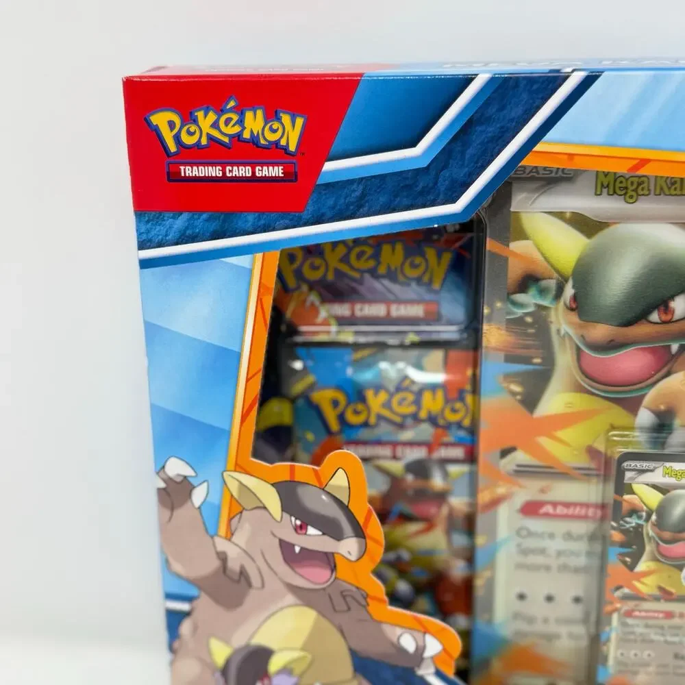 Pokémon TCG Mega Kangaskhan ex Box 4 Booster Packs Promo New Unopened 2025